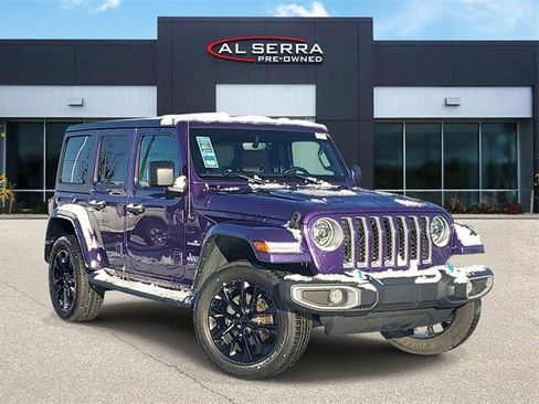 Used 2023 Jeep Wrangler Unlimited Sahara w/ Cold Weather Group image 1