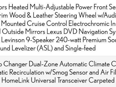 Used 2005 Lexus SC 430 Convertible image 86