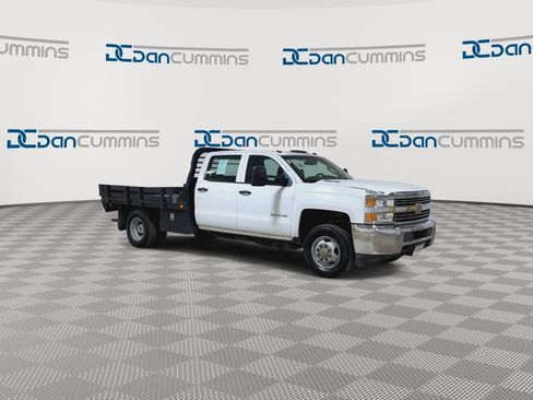 Used 2015 Chevrolet Silverado 3500 W/T w/ Snow Plow Prep Package image 2
