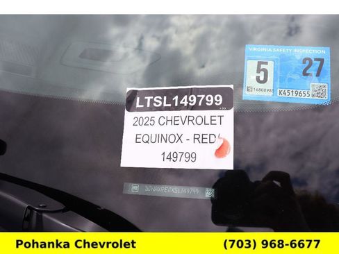 Certified 2025 Chevrolet Equinox LT w/ Safety and Technology Package AWD/4WD image 34