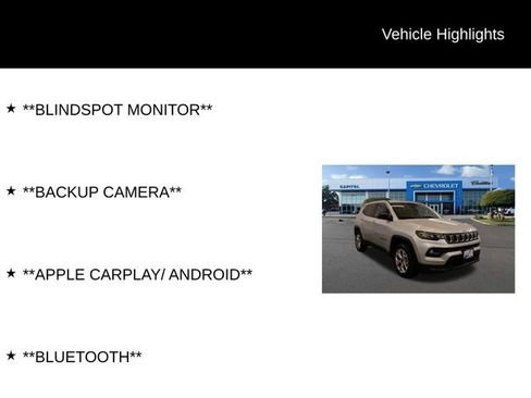 Used 2025 Jeep Compass Latitude image 2