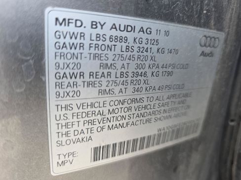 Used 2011 Audi Q7 3.0T S line Prestige AWD/4WD image 20