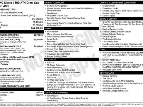 Certified 2021 GMC Sierra 1500 AT4 w/ AT4 Premium Package image 15