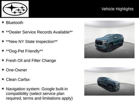 Used 2025 Chevrolet Tahoe RST w/ Comfort Package image 11