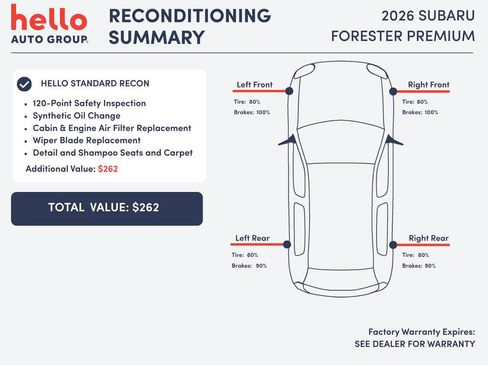 Certified 2026 Subaru Forester Premium AWD/4WD image 3