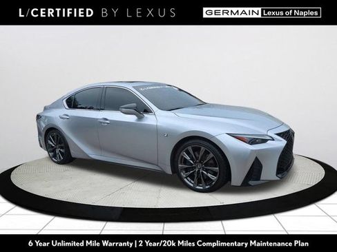 Used 2022 Lexus IS 350 F Sport w/ Navigation Package RWD image 1