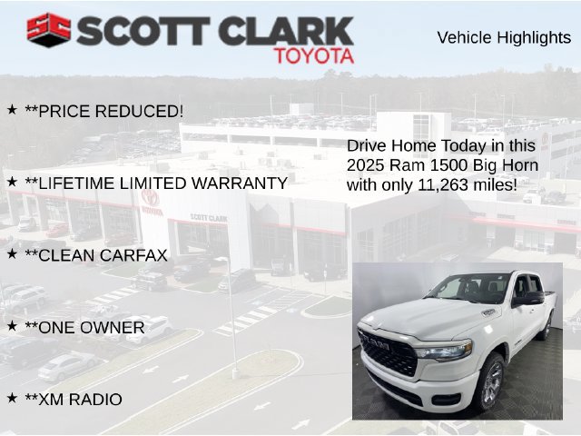 Used 2025 RAM 1500 Big Horn AWD/4WD image 13