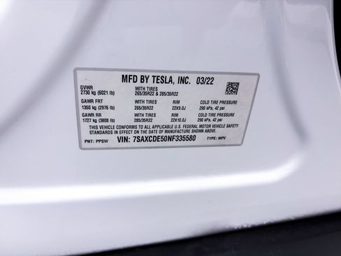 Used 2022 Tesla Model X AWD/4WD image 41