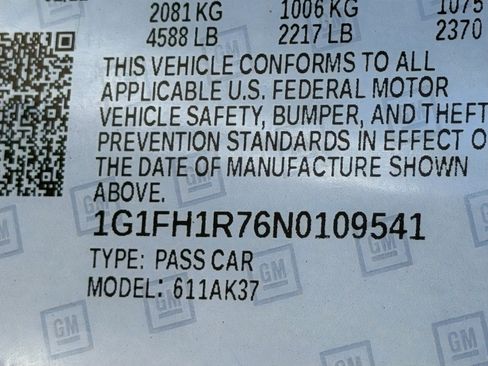 Used 2022 Chevrolet Camaro SS image 35