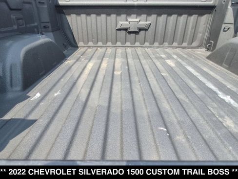 Used 2022 Chevrolet Silverado 1500 Custom Trail Boss w/ Midnight Edition AWD/4WD image 25