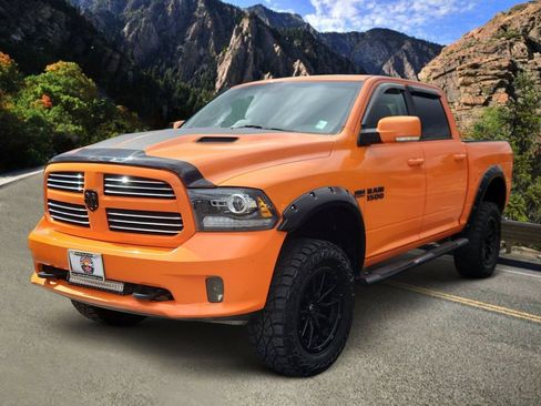 Used 2017 RAM 1500 Sport w/ Ignition Orange Sport Package AWD/4WD image 5