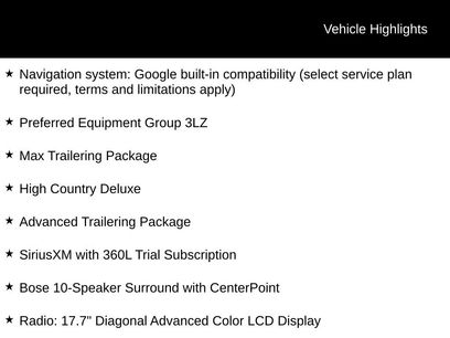New 2026 Chevrolet Suburban High Country