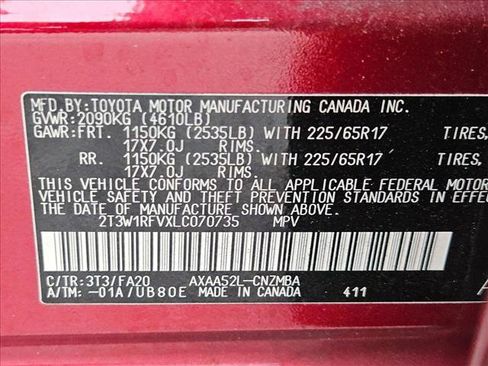 Used 2020 Toyota RAV4 XLE FWD image 17