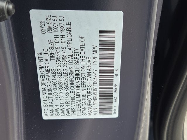 New 2026 Honda Odyssey Elite image 14