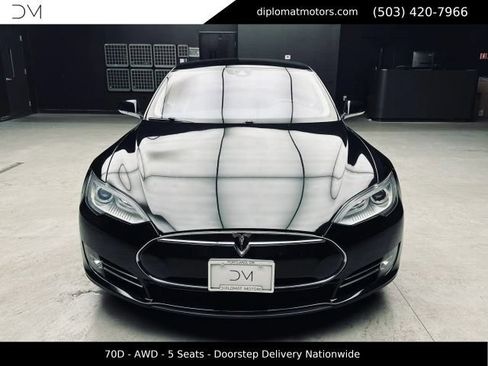 Used 2015 Tesla Model S 70D AWD/4WD image 11