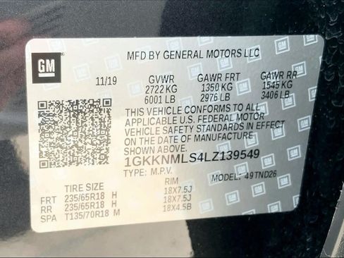 Used 2020 GMC Acadia SLT w/ Premium Package FWD image 37