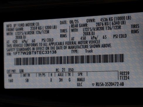 Used 2026 Ford F250 Lariat w/ Chrome Package image 25