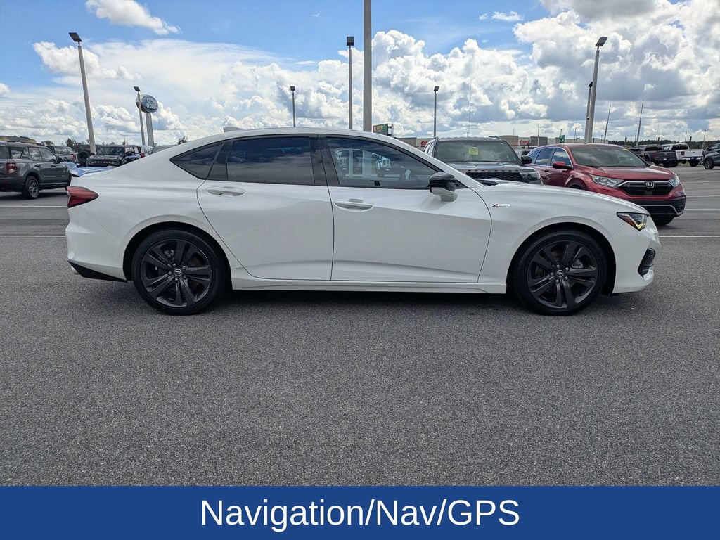 Used 2021 Acura TLX w/ A-SPEC Package AWD/4WD image 3