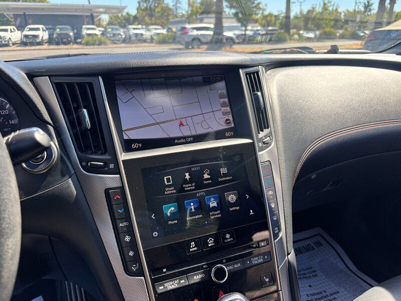 Used 2018 INFINITI Q50 Red Sport 400 w/ Sensory Package (Sport) RWD image 11