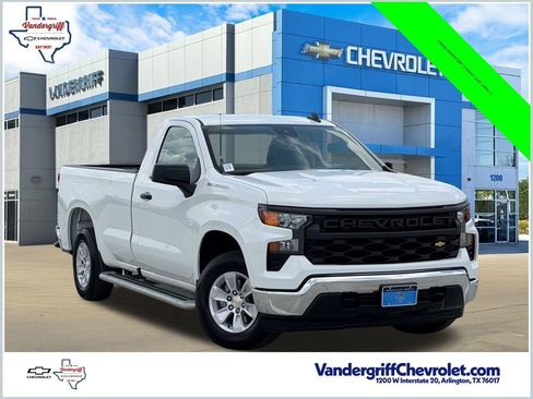 Certified 2025 Chevrolet Silverado 1500 W/T RWD image 1