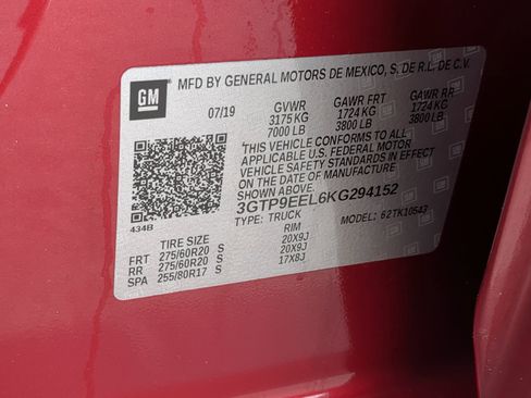 Used 2019 GMC Sierra 1500 AT4 w/ AT4 Premium Package image 66