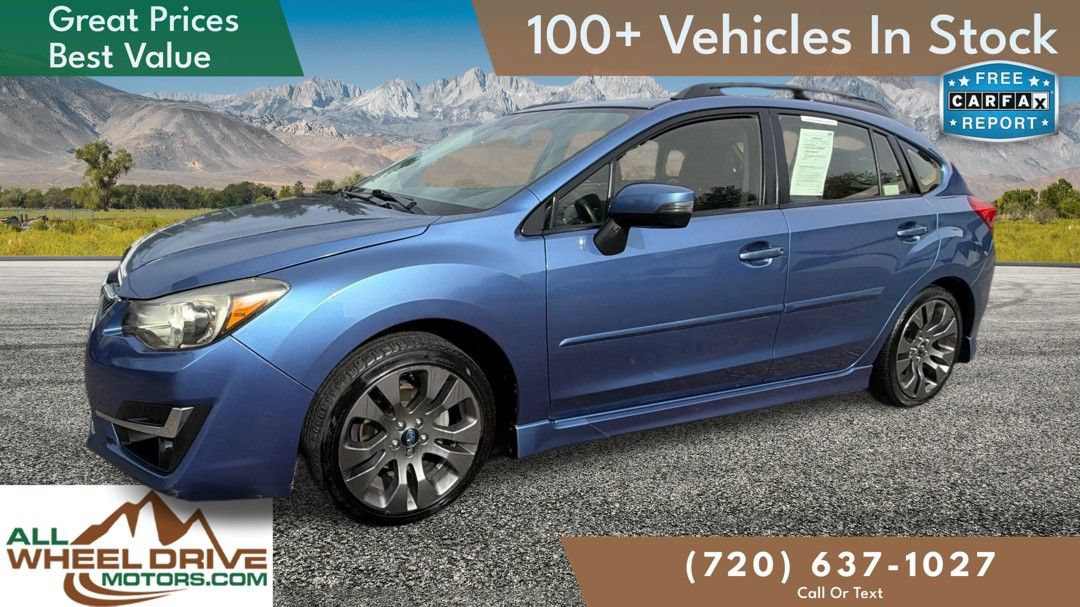 Used 2016 Subaru Impreza 2.0i Sport Limited w/ Popular Package #1 AWD/4WD image 1