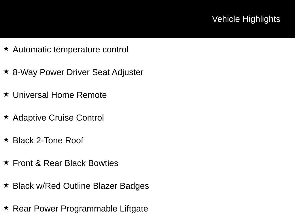 Used 2023 Chevrolet Blazer LT w/ Convenience Package FWD image 11