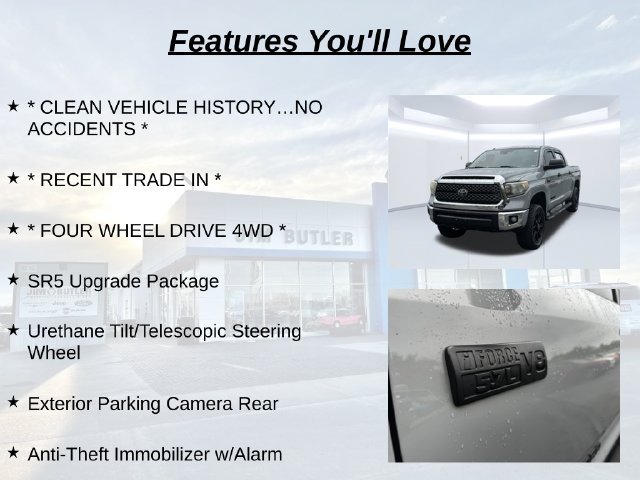 Used 2019 Toyota Tundra SR5 w/ SR5 Upgrade Package AWD/4WD image 7