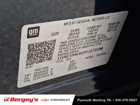 Certified 2023 Chevrolet Traverse LT w/ LT Premium Package image 35