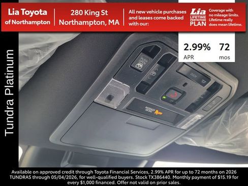 New 2026 Toyota Tundra Platinum AWD/4WD image 31
