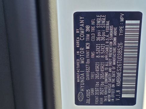 New 2026 Hyundai Palisade Calligraphy AWD/4WD image 37