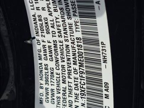 Used 2021 Honda Civic Touring image 22