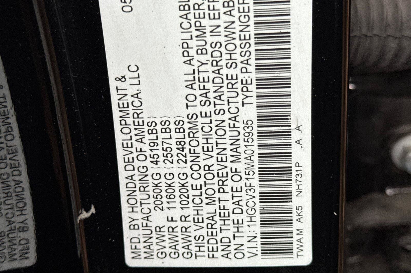 Used 2021 Honda Accord Hybrid image 27