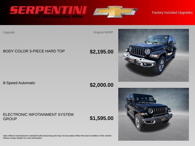 Used 2018 Jeep Wrangler Unlimited Sahara AWD/4WD image 4