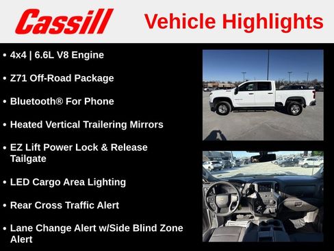 Used 2023 Chevrolet Silverado 2500 W/T w/ WT Convenience Package image 7