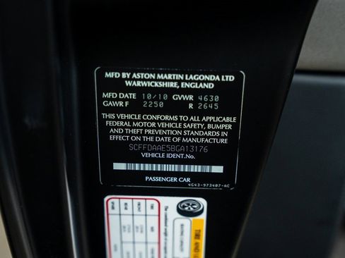 Used 2011 Aston Martin DB9 Coupe image 50