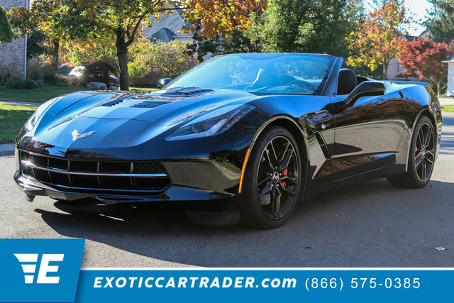 Used 2014 Chevrolet Corvette Stingray Convertible w/ 3LT Preferred Equipment Group RWD image 1