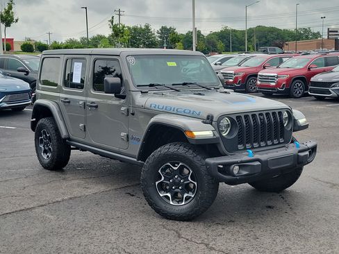 Used 2022 Jeep Wrangler Unlimited Rubicon 4xe w/ Steel Bumper Group AWD/4WD image 21