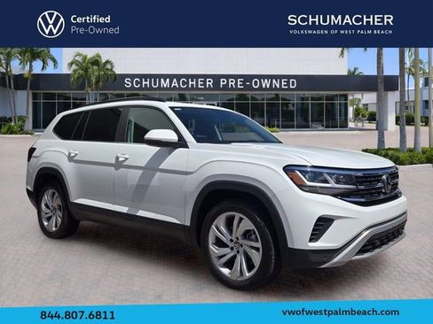 Used 2023 Volkswagen Atlas SE w/ Panoramic Sunroof Package FWD image 1