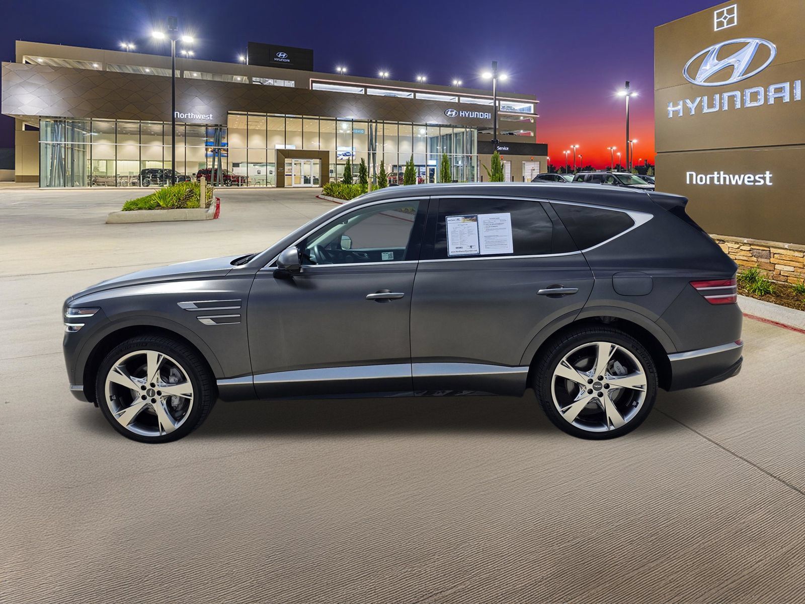 Used 2024 Genesis GV80 3.5T w/ Prestige Matte Package AWD/4WD image 9