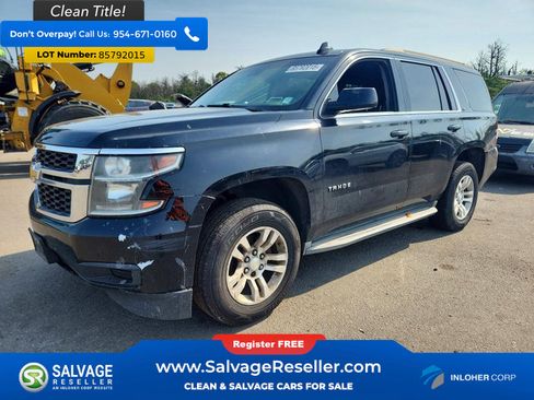 Used 2015 Chevrolet Tahoe LT AWD/4WD image 1