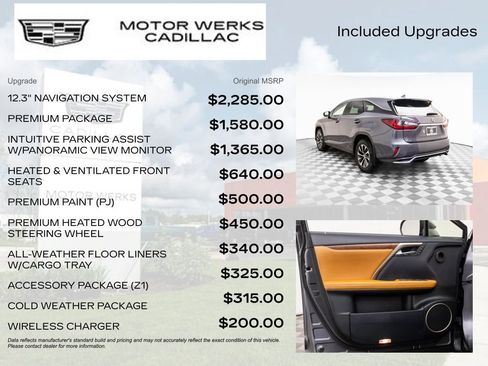 Used 2022 Lexus RX 350L Premium w/ Premium Package image 9