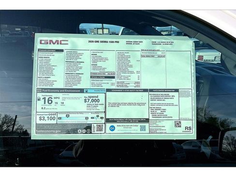 New 2026 GMC Sierra 1500 Pro w/ Pro Value Package image 11