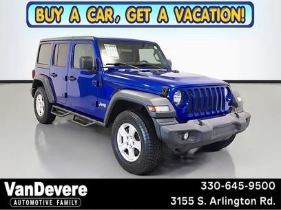 Used 2018 Jeep Wrangler Unlimited Sport S