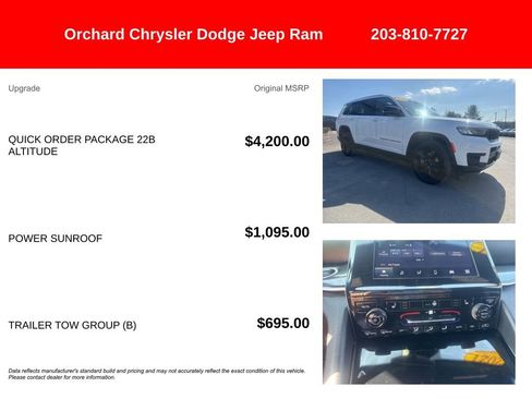 Used 2021 Jeep Grand Cherokee L Laredo AWD/4WD image 5