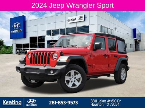 Used 2024 Jeep Wrangler Unlimited Sport AWD/4WD image 1
