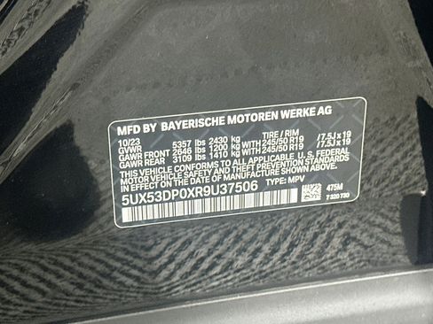 Used 2024 BMW X3 xDrive30i w/ Convenience Package AWD/4WD image 12