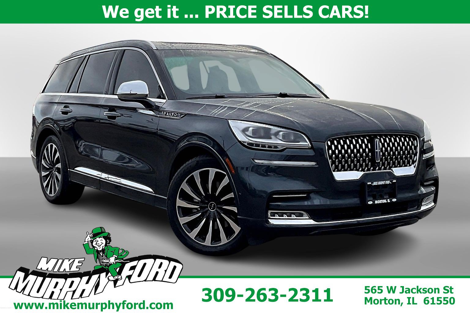 Used 2021 Lincoln Aviator Black Label Grand Touring w/ Class IV Trailer Tow Package AWD/4WD image 1
