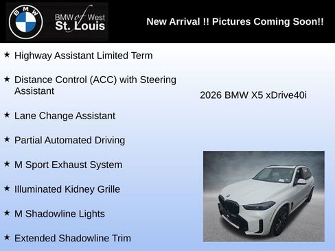 Used 2026 BMW X5 xDrive40i AWD/4WD image 12