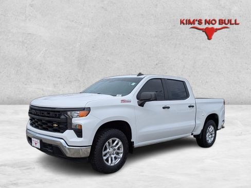 Used 2025 Chevrolet Silverado 1500 W/T w/ WT Value Package AWD/4WD image 1